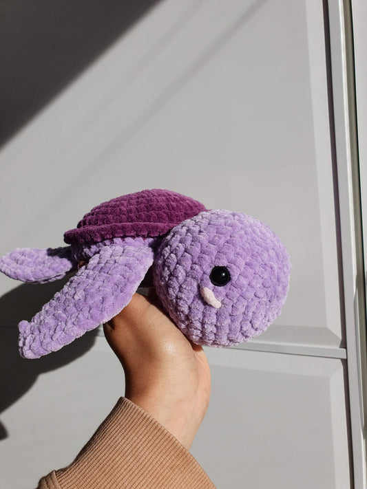 Crochet Turtle Plushie| Made to Order