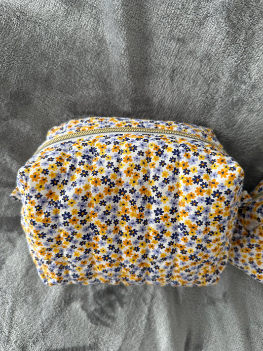 Summer Petals | Water resistant cosmetic pouch | Bikini Bag