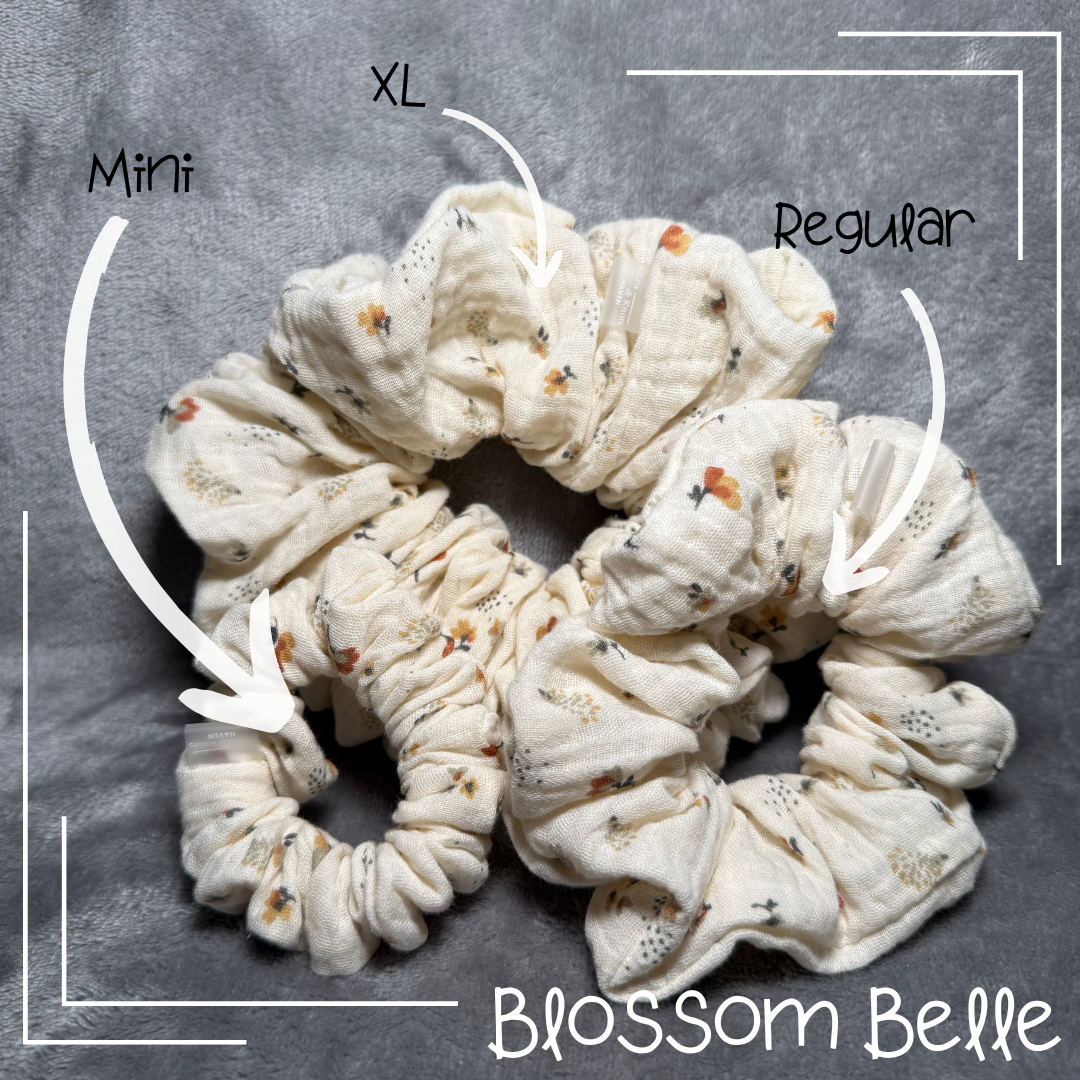 Blossom Belle| Cotton Scrunchie