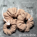 Desert Rose| Cotton Scrunchie
