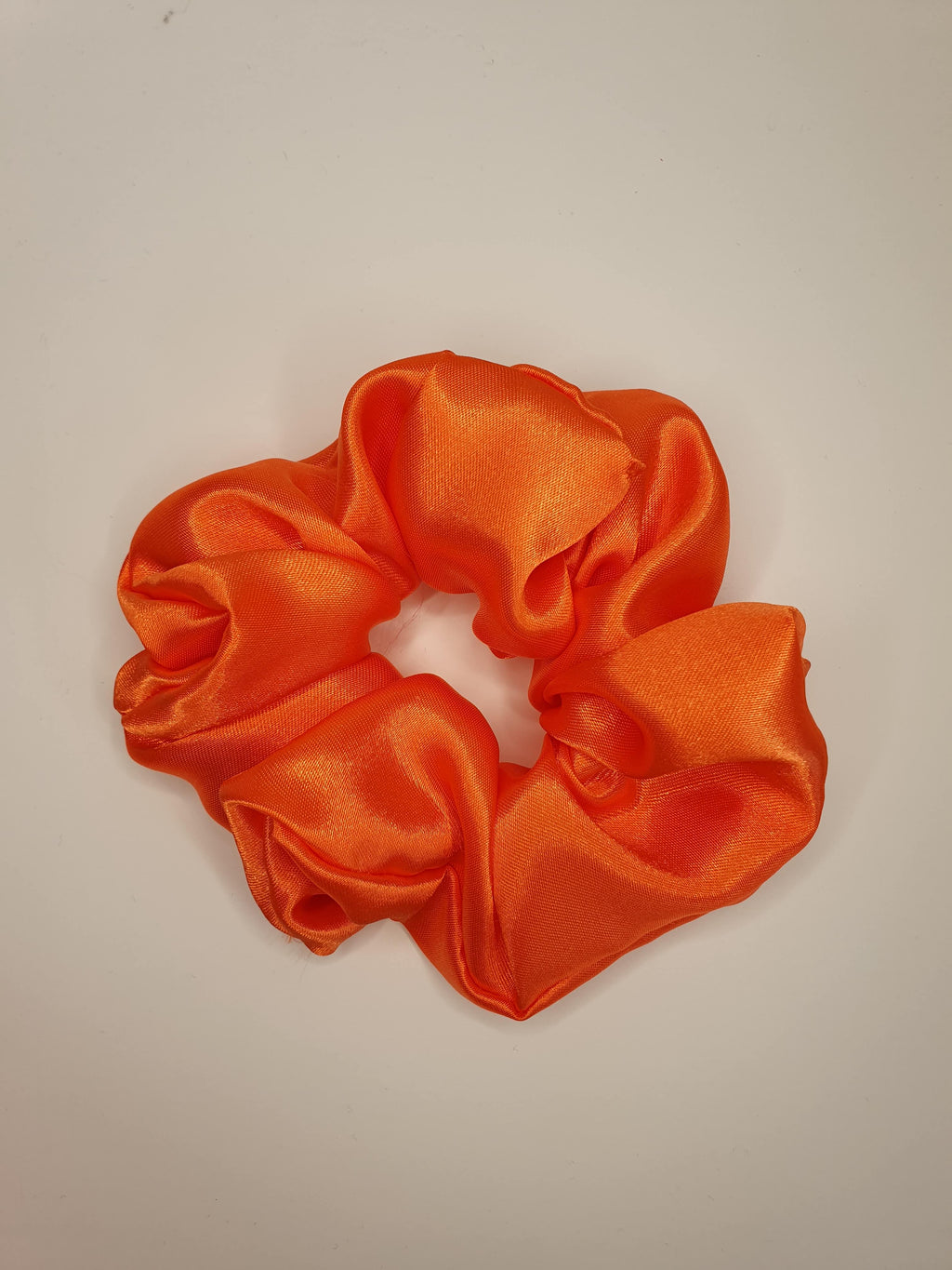 Daisy| Satin Scrunchie Orange