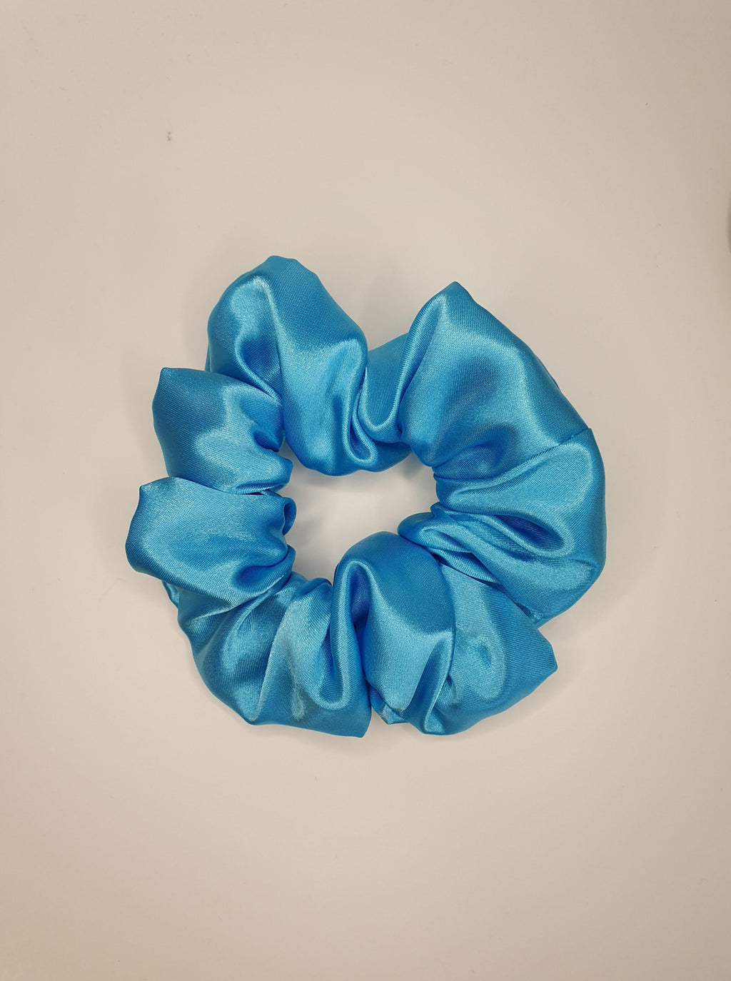 Bluebell| Satin Scrunchie Blue