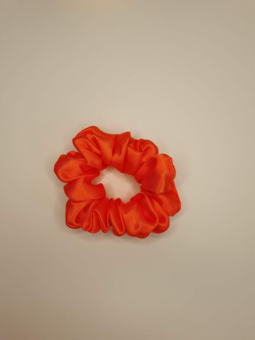 Daisy| Satin Scrunchie Orange