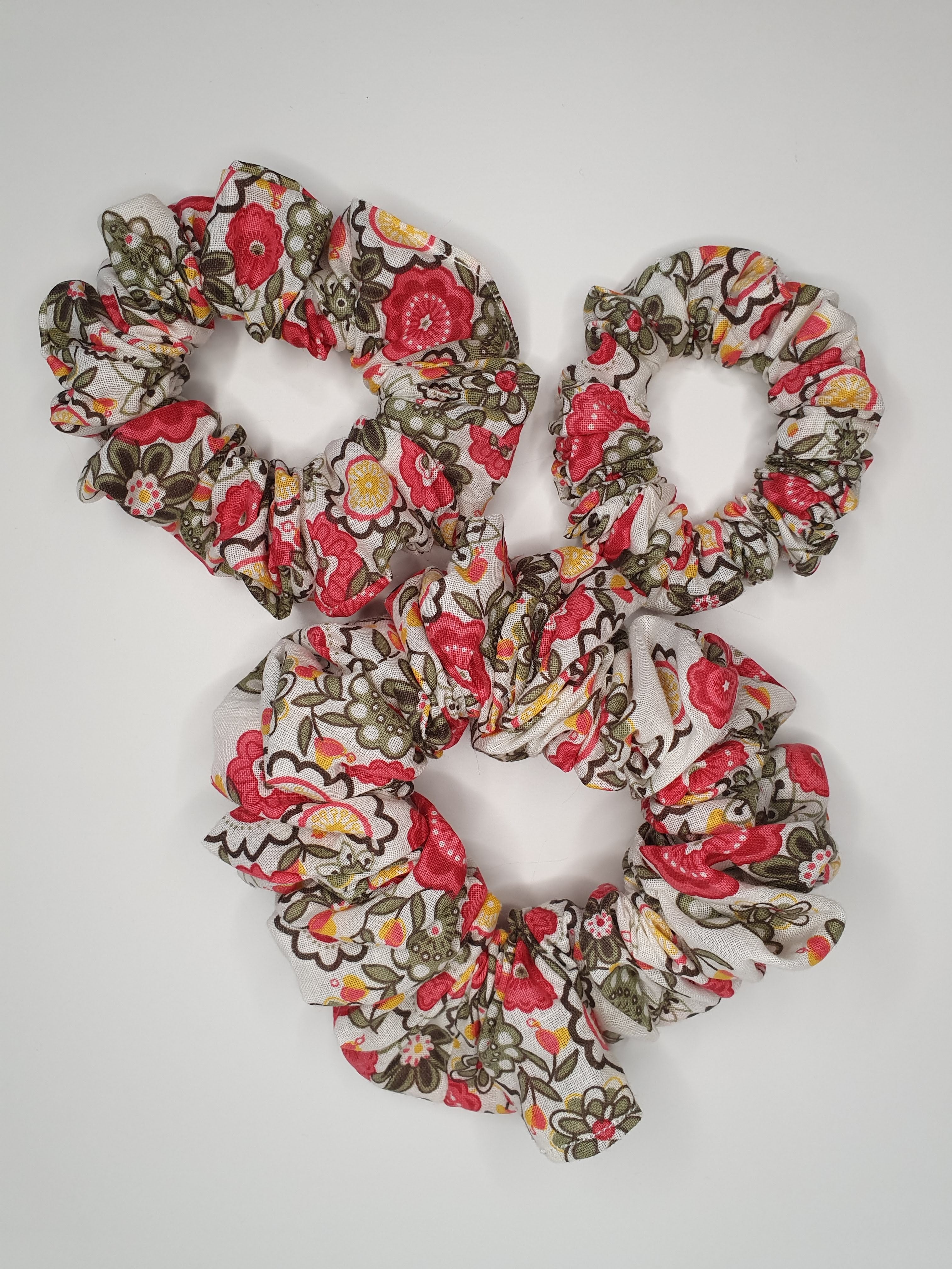 Blomster| Cotton Scrunchie| LIMITED EDITION