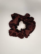 Espresso | Satin Scrunchie Brown