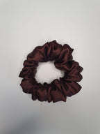 Espresso | Satin Scrunchie Brown