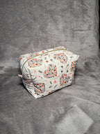 Water resistant cosmetic pouch | Bikini Bag | Flower Hearts