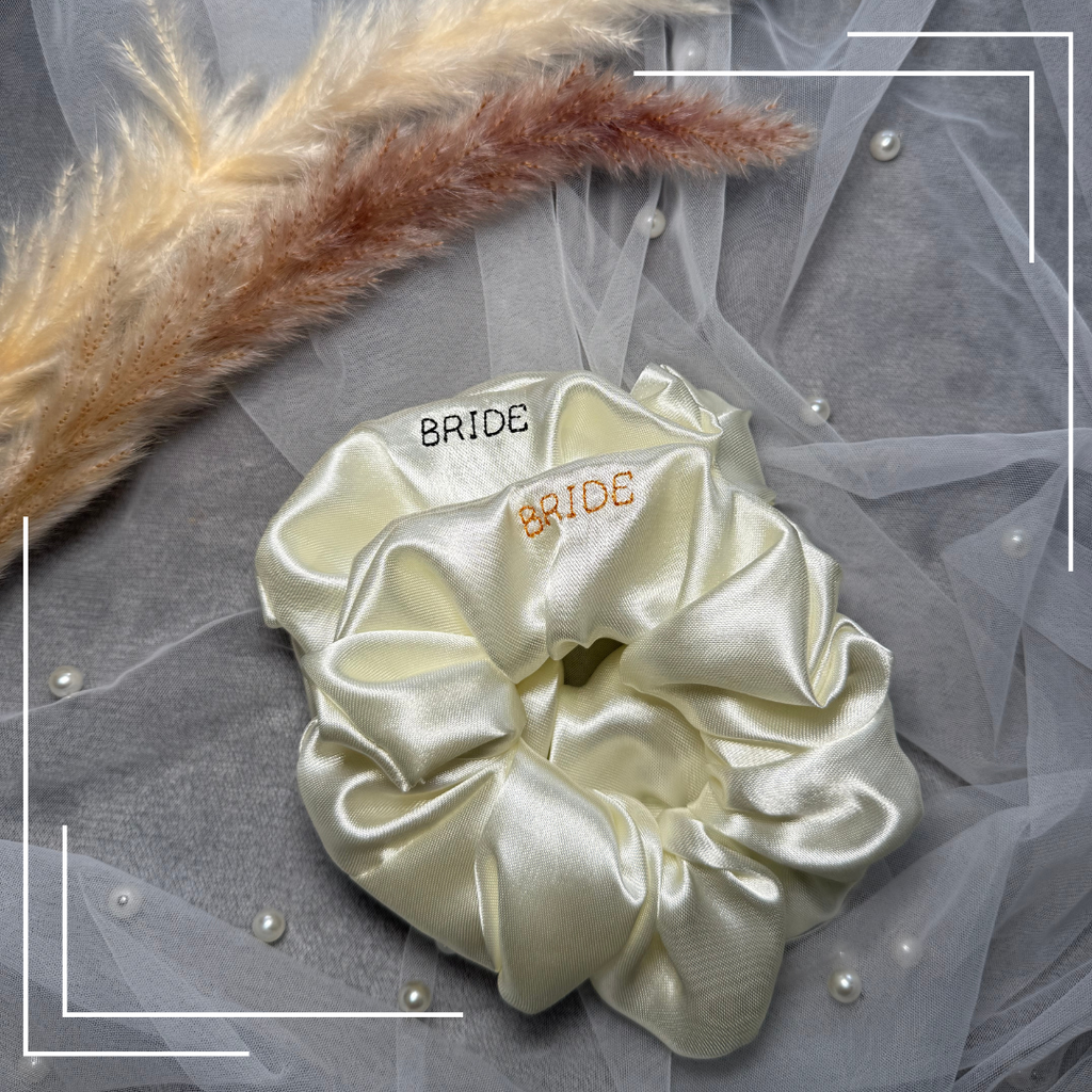 Custom Satin Scrunchies