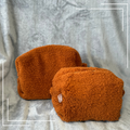 Teddy caramel | Water resistant cosmetic pouch | Bikini Bag