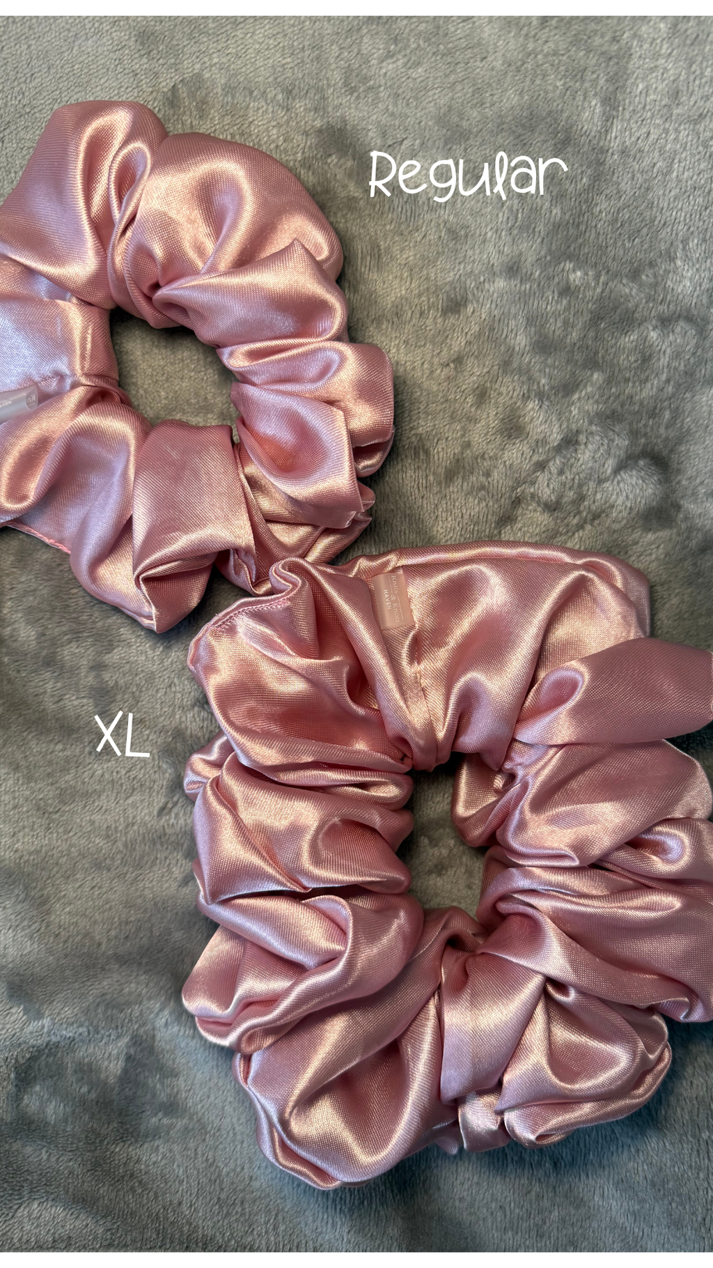 Custom Satin Scrunchies