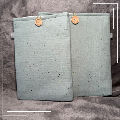 Minty Glow | Book sleeve