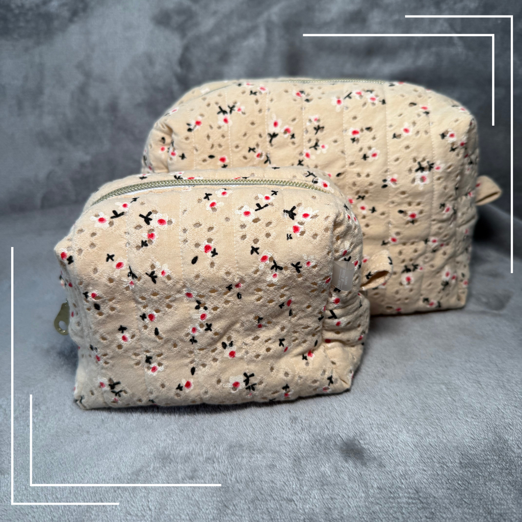 Honey Bloom | Water resistant cosmetic pouch | Bikini Bag