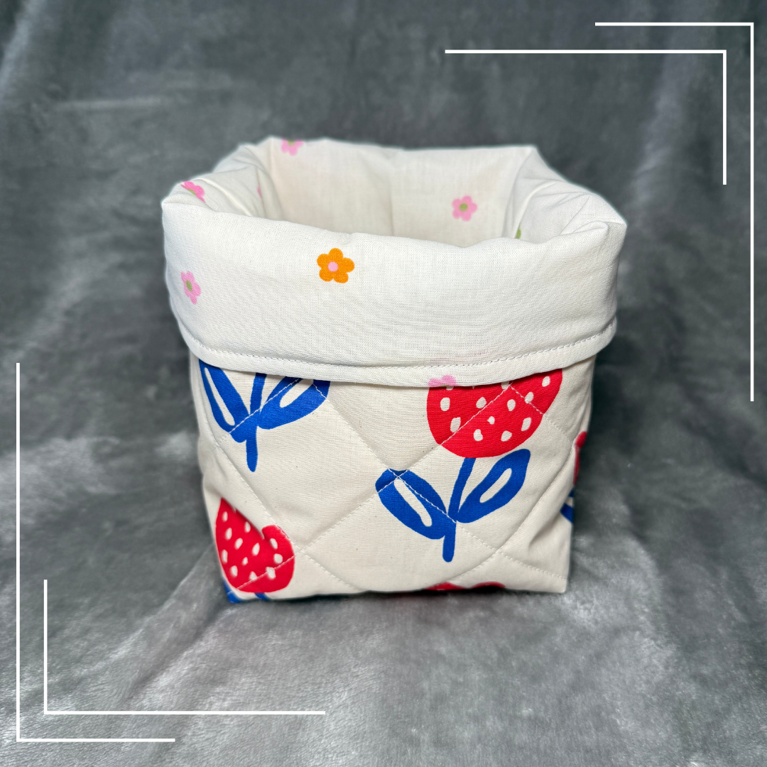 Beauty of Leo | Quilted Vanity Bucket