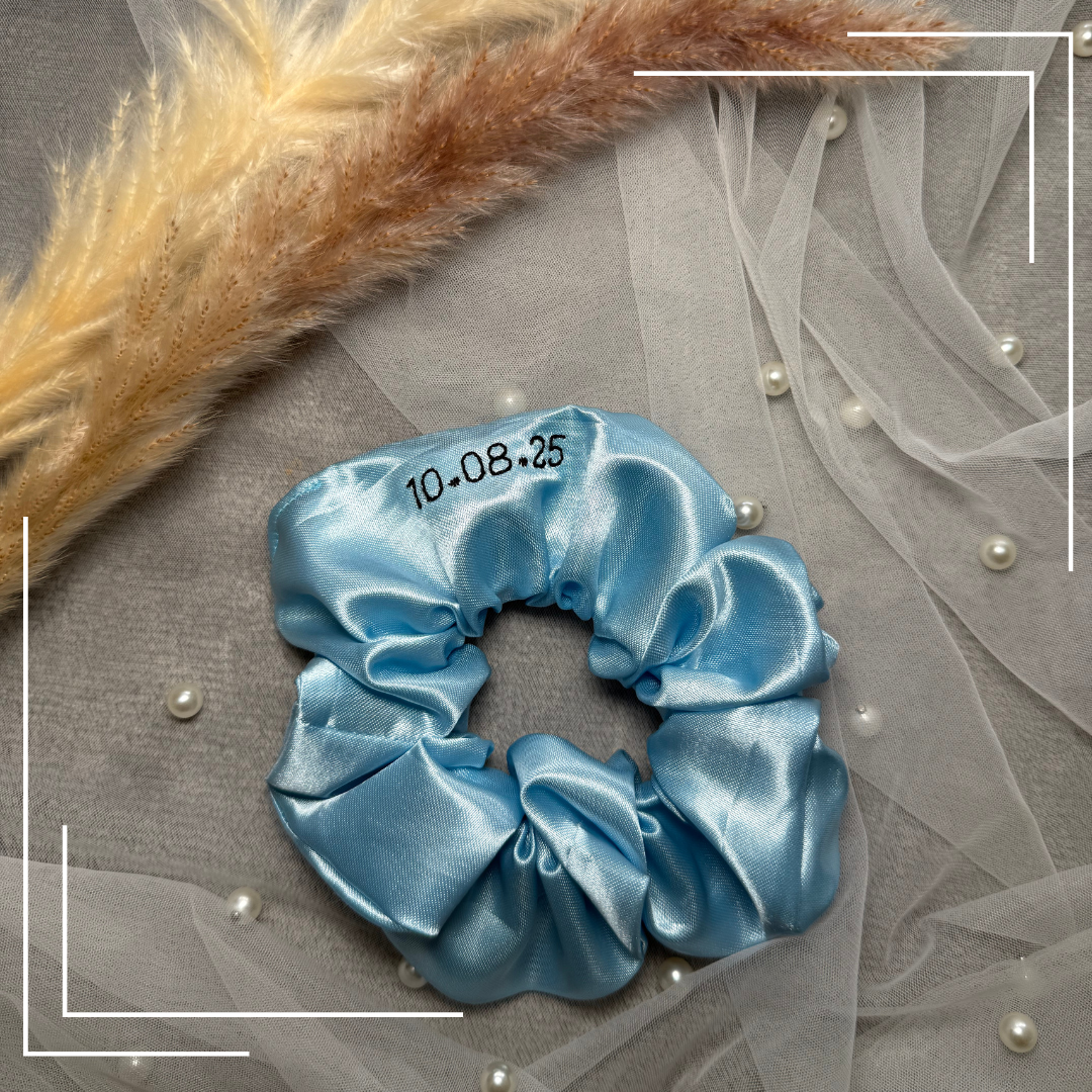 Custom Satin Scrunchies