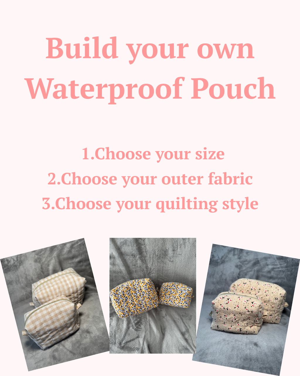 Build Your Own Pouch | Custom Pouch