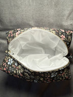 Pink Meadow | Water resistant cosmetic pouch | Bikini Bag