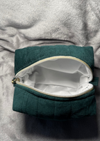 Water resistant cosmetic pouch | Bikini Bag | Corduroy