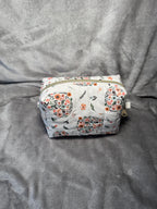Water resistant cosmetic pouch | Bikini Bag | Flower Hearts