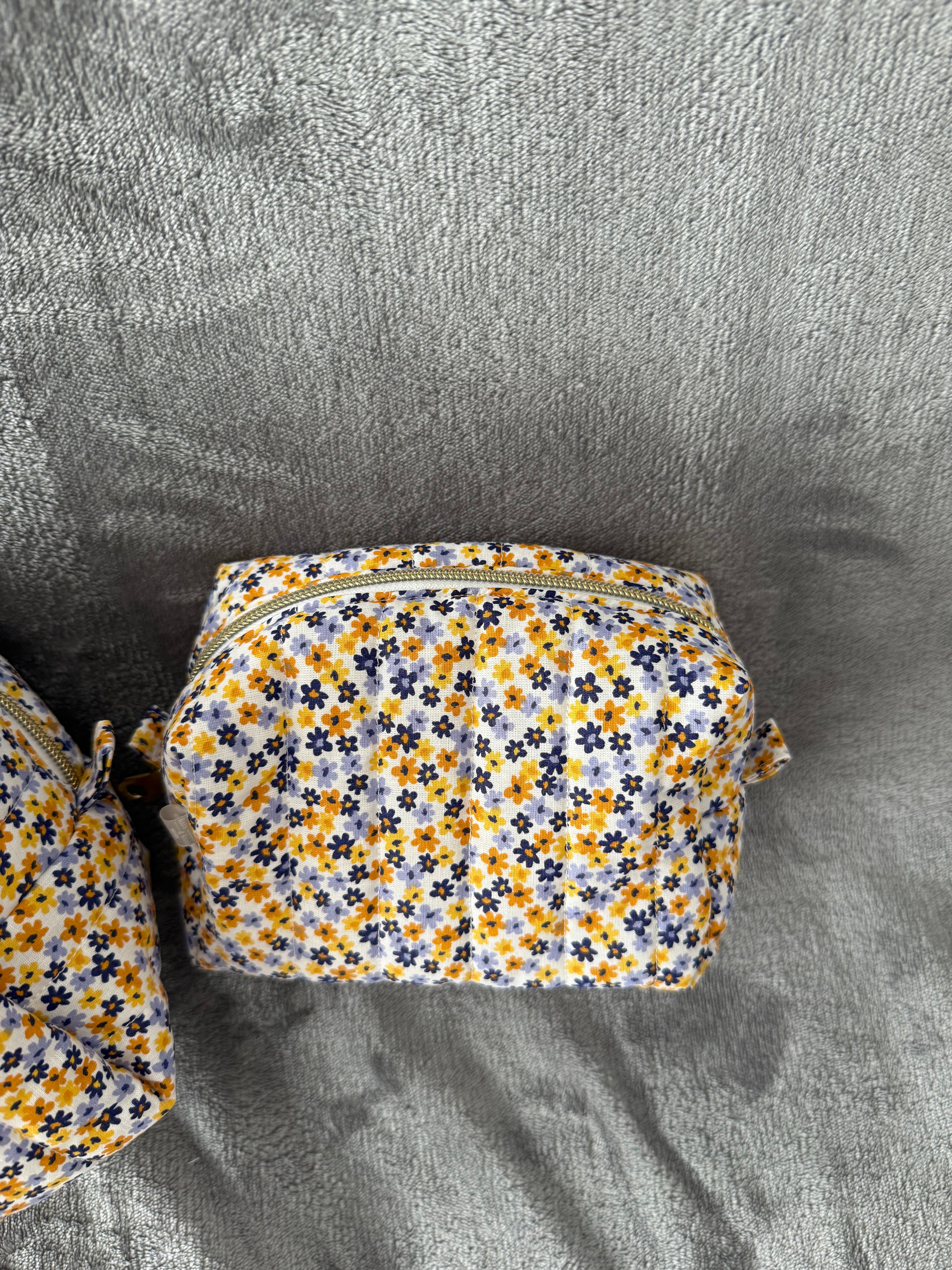 Summer Petals | Water resistant cosmetic pouch | Bikini Bag