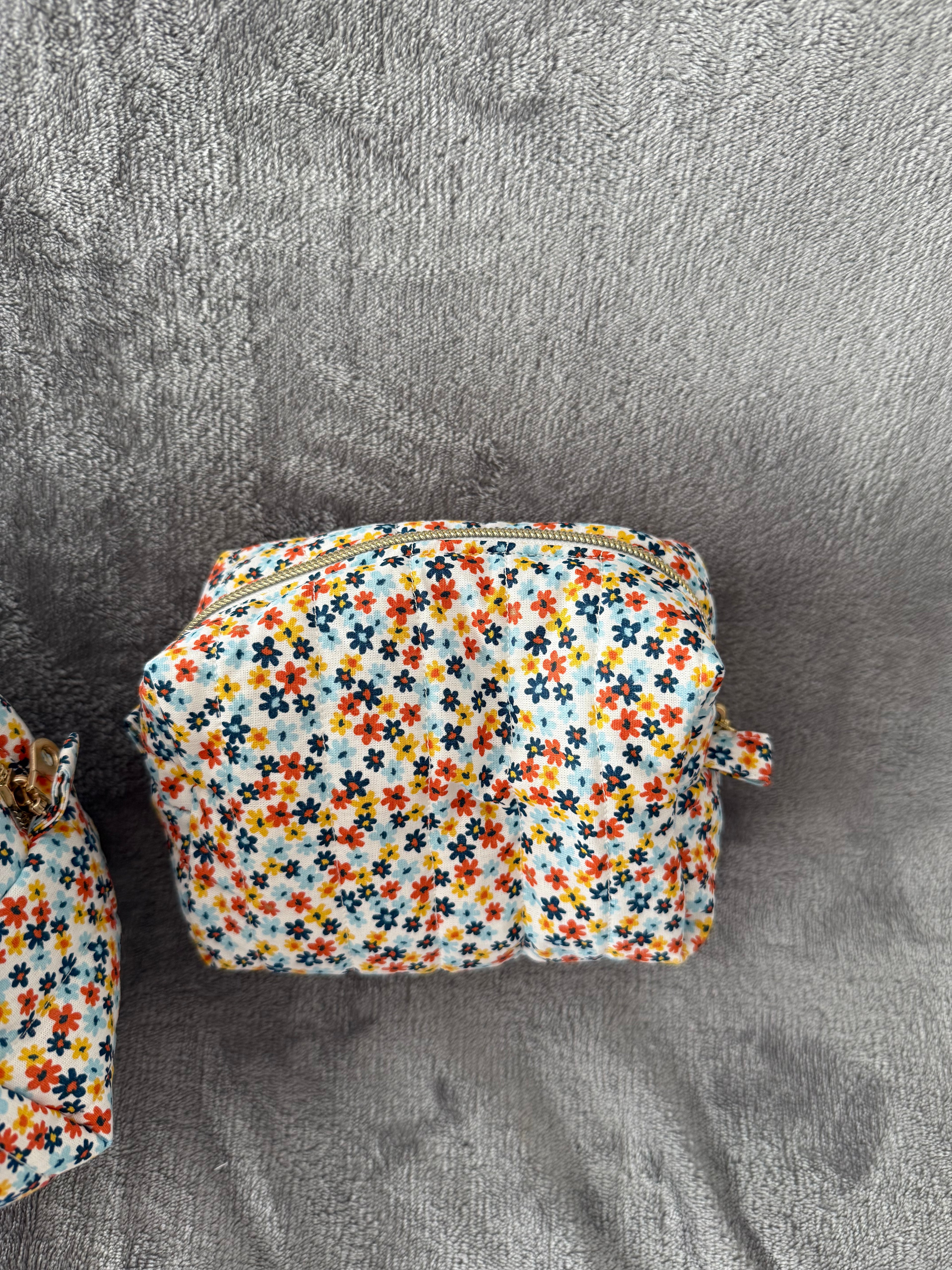 Tiny Bloom | Water resistant cosmetic pouch | Bikini Bag