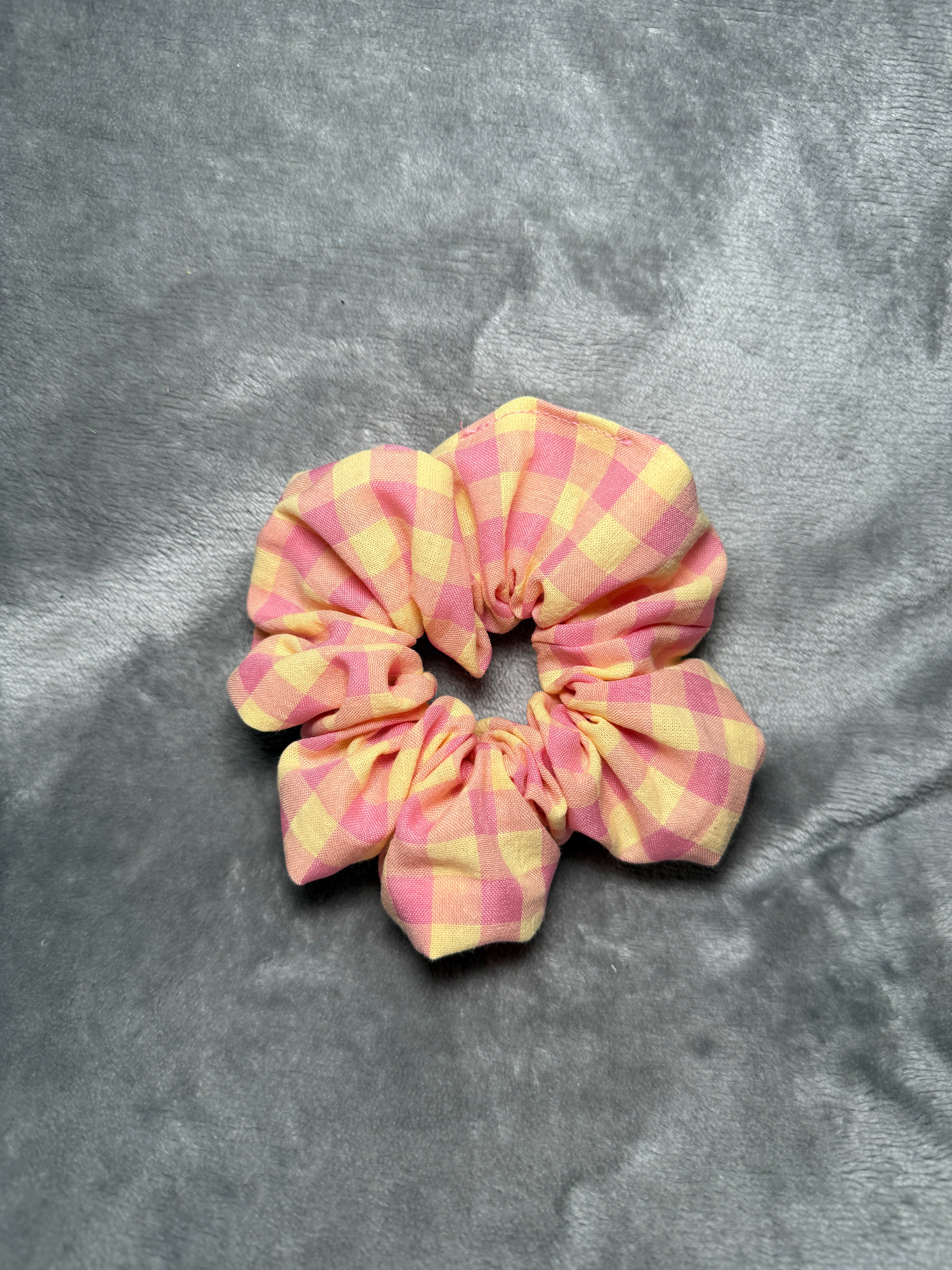 Rose Quartz & Citrine |  Scrunchie