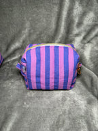 Charoite | Water resistant cosmetic pouch | Make-up Bag Purple