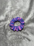 Charoite | Purple Striped Scrunchie