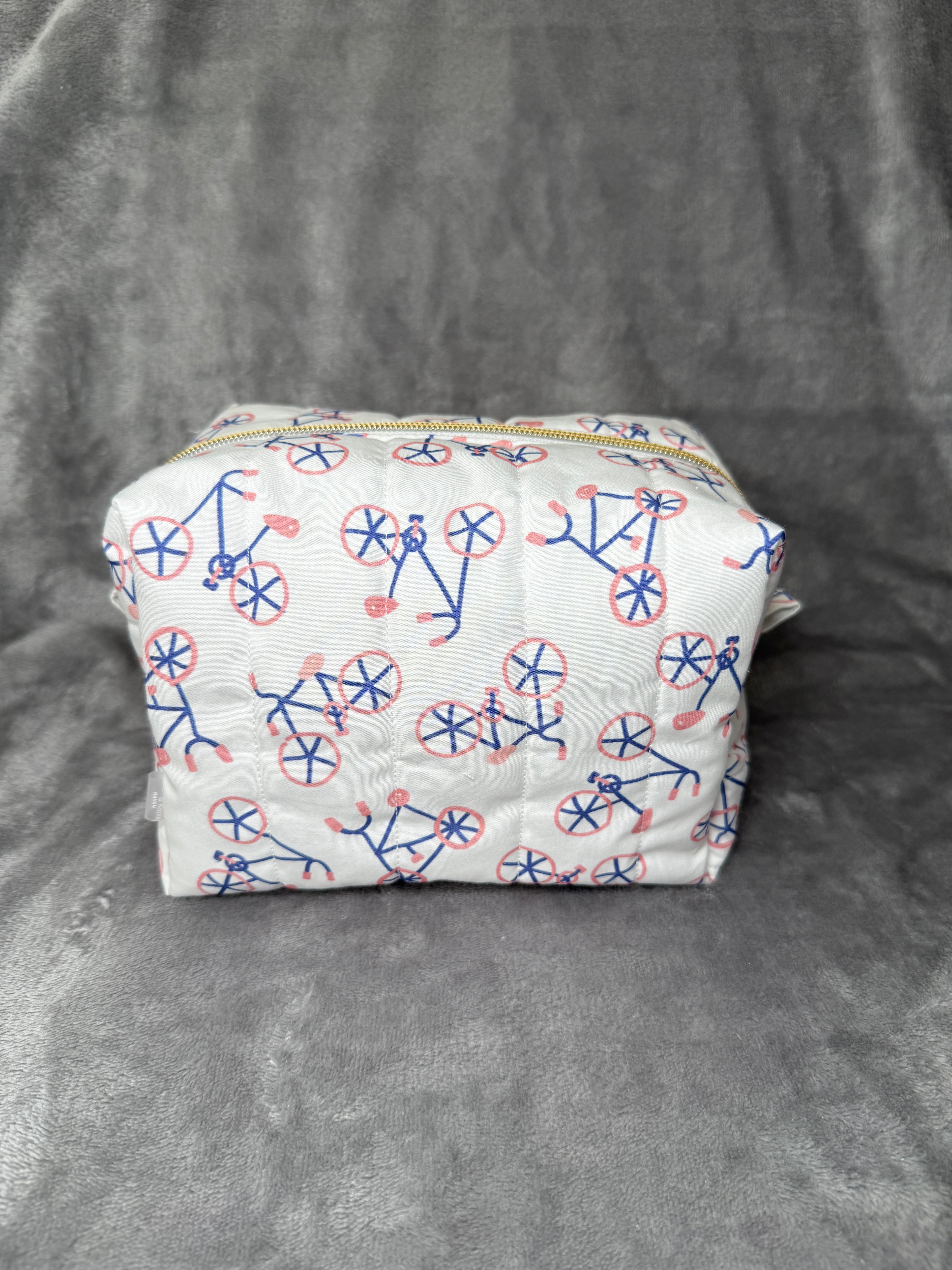 The Pedaler | Water resistant cosmetic pouch | Make-up Bag