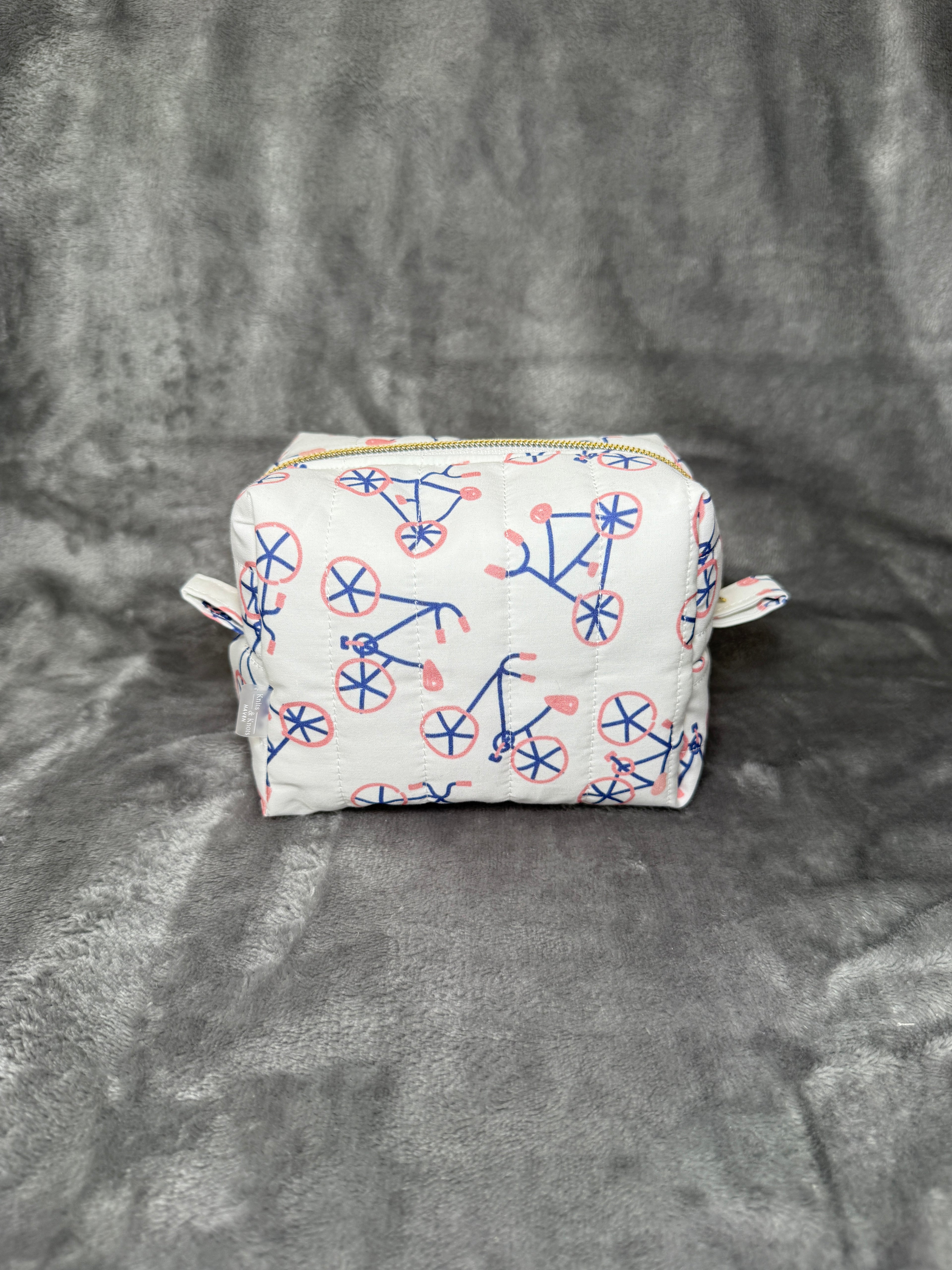 The Pedaler | Water resistant cosmetic pouch | Make-up Bag