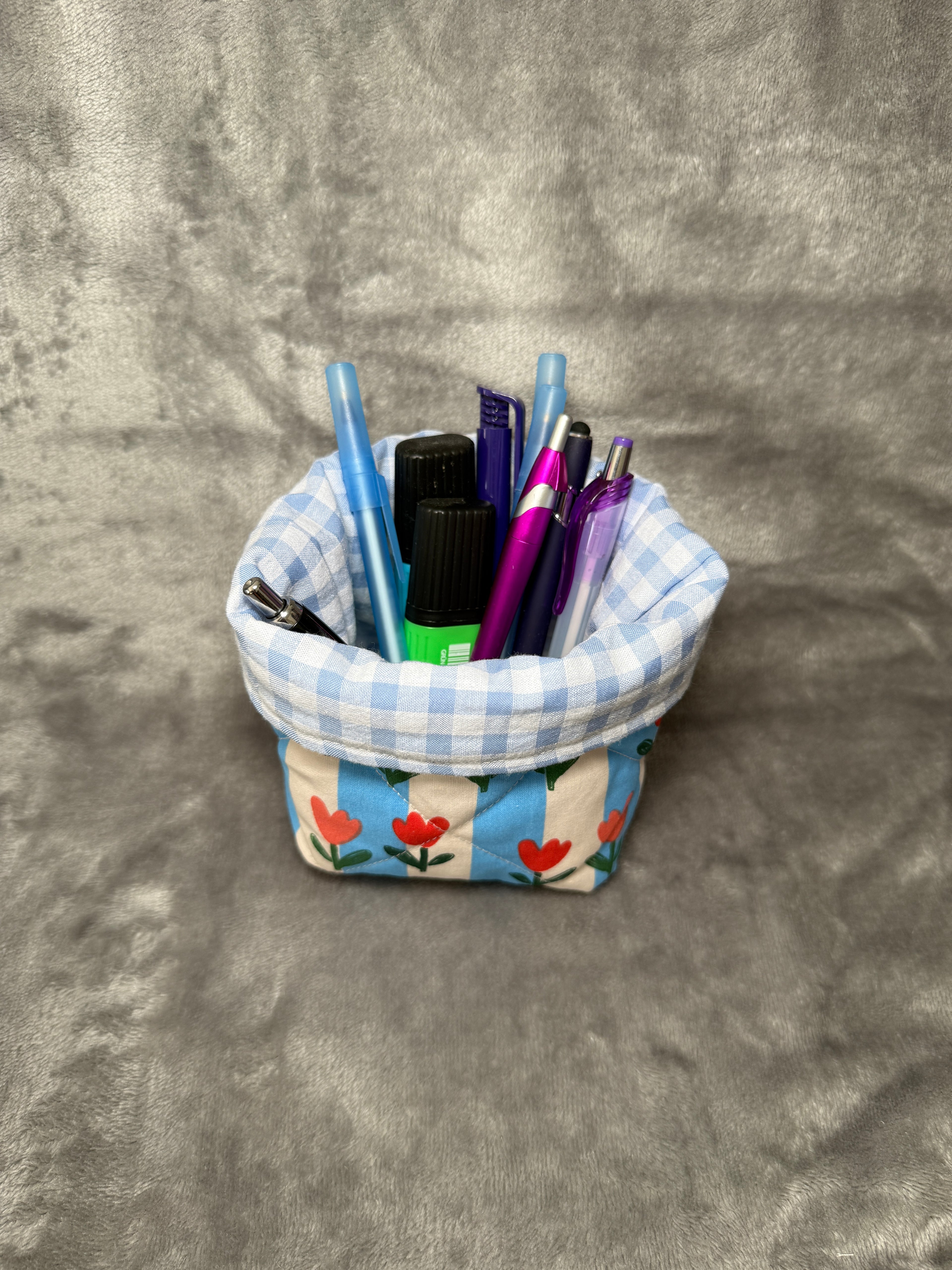 Beauty of Leo | Quilted Vanity Bucket