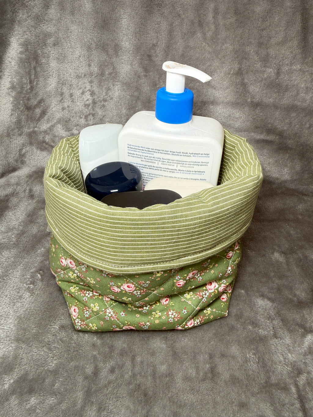 Blossom Belle | Quilted Vanity Bucket