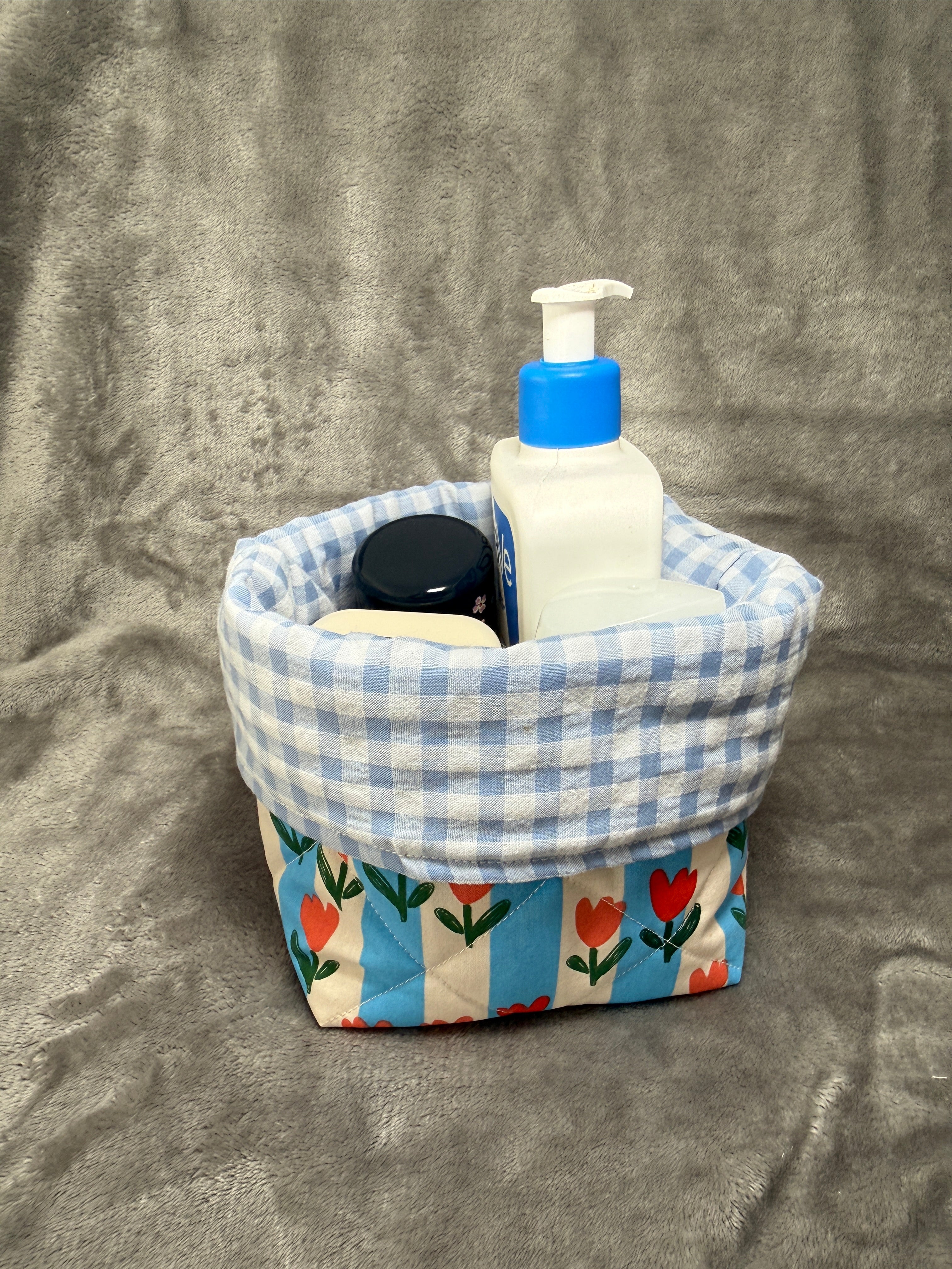 Beauty of Leo | Quilted Vanity Bucket
