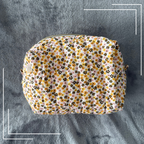 Yellow Days | Water resistant cosmetic pouch | Bikini Bag